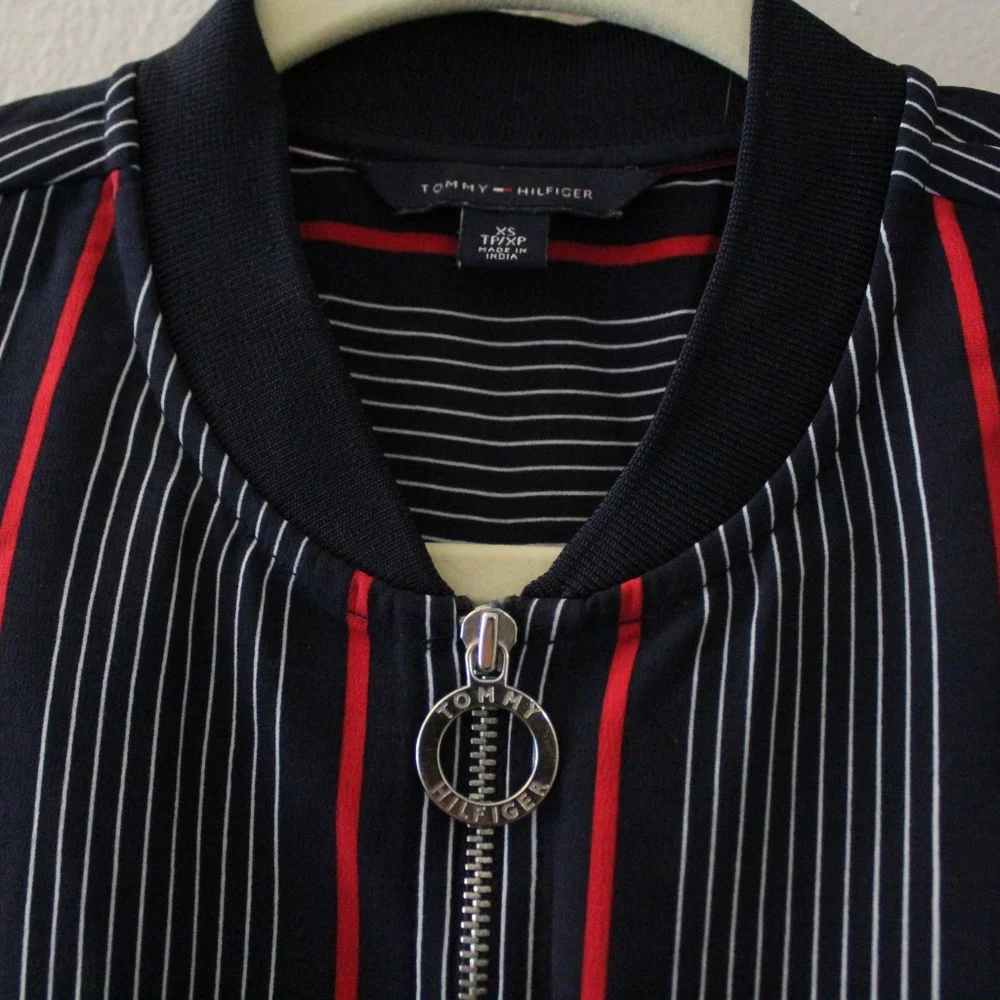 Tommy Hilfiger Navy Striped Jumpsuit - Picture 6 of 12